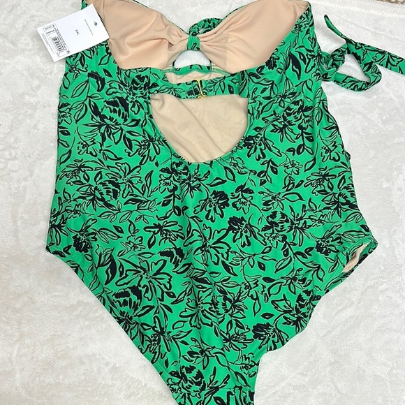 Isabel Maternity by Ingrid & Isabel Green Floral One Piece Swimsuit - Picture 6 of 10